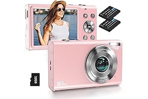 UHD 4K Vlogging Camera for Youtube in Pink