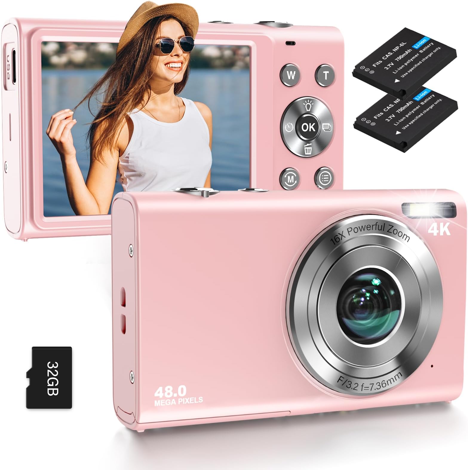 Dsc W55 Sony Cyber Shot Camera Pink Sony Cyber-shot DSC-W55 Pink