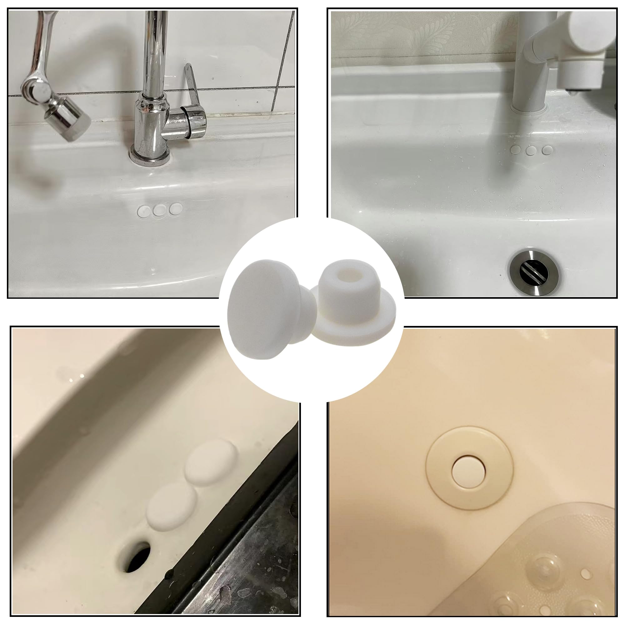 Aazon.co: 26PCS Silicone Plugs Waterproof Bathtub Hole Plugs Rubber