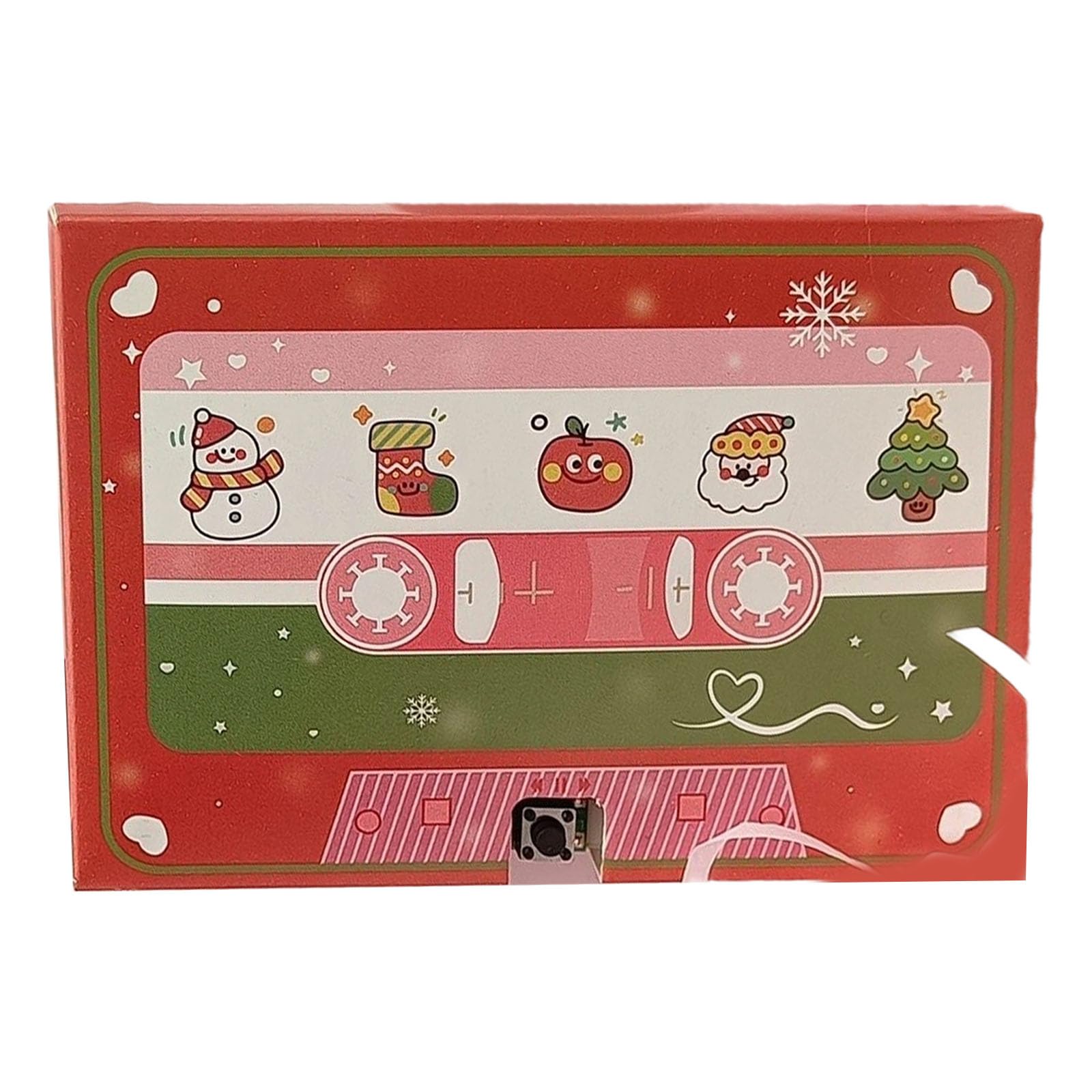 LUCKGONI Valentines Day Recordable Greeting Card With Voice Recorder Chip For Romantics Messages Cassettes Tape Gifts Card