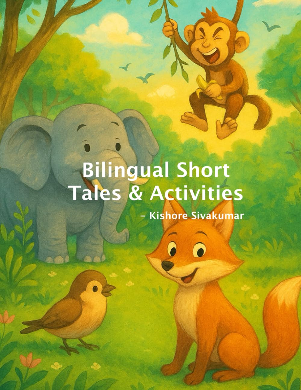 Bilingual Short Stories (Tamil-English): Bilingual Picture and Activity Book