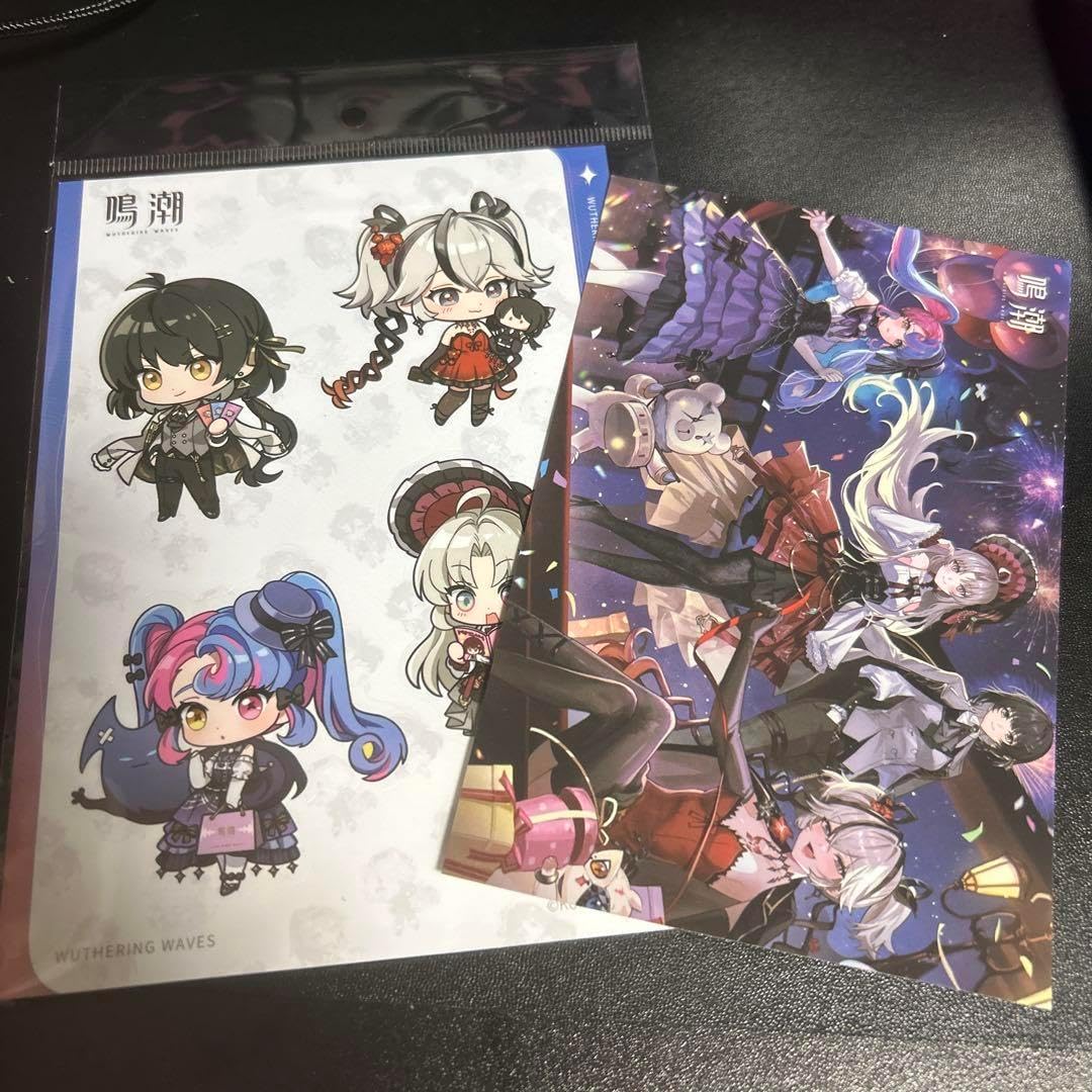 鳴潮 コミケ C105 ノベルティ ステッカー シール ポストカード