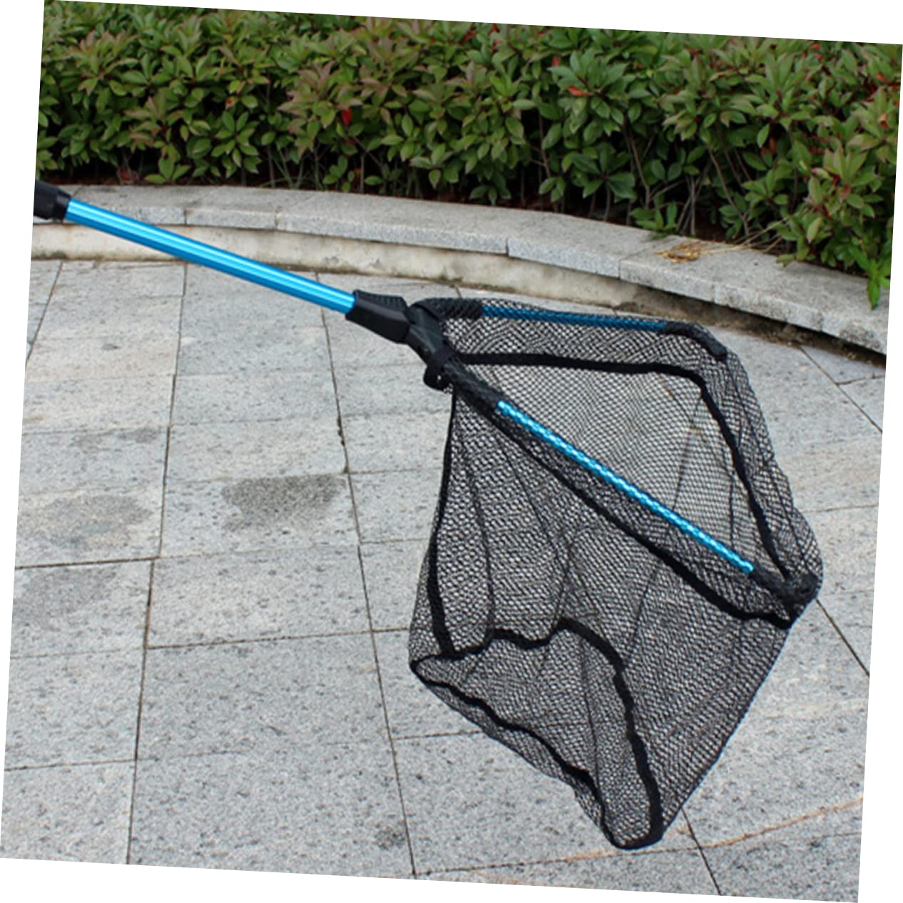 Pesca Telescópica Plegable de Aluminio para de Peces Herramienta de Pesca Portátil para Mar y