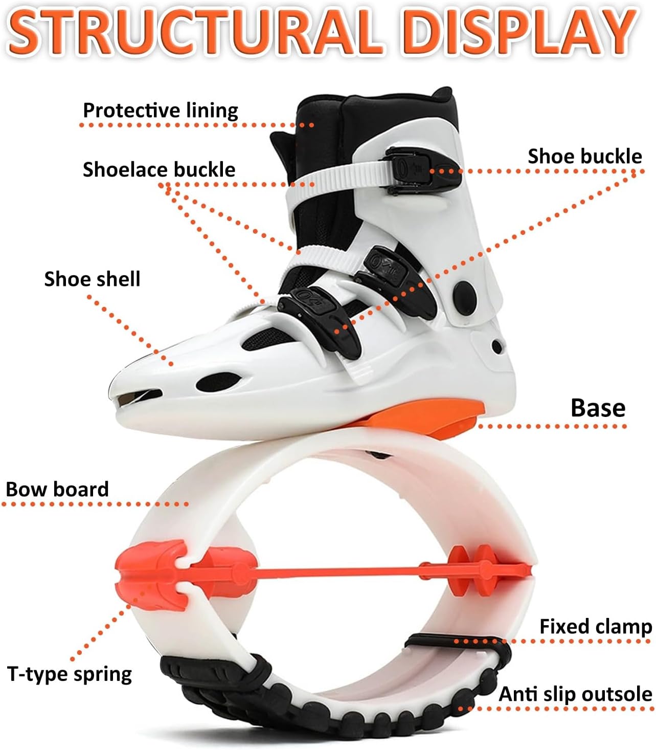 ジャンピングスティルト 西洋竹馬 40-60k用 ジャンピングシューズ【New