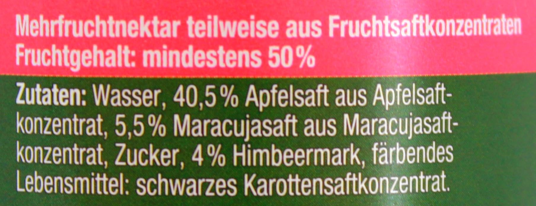 albi Himbeer Maracuja Apfel Fruchtsaft, 12er Pack (12 x 0.75 l) EINWEG