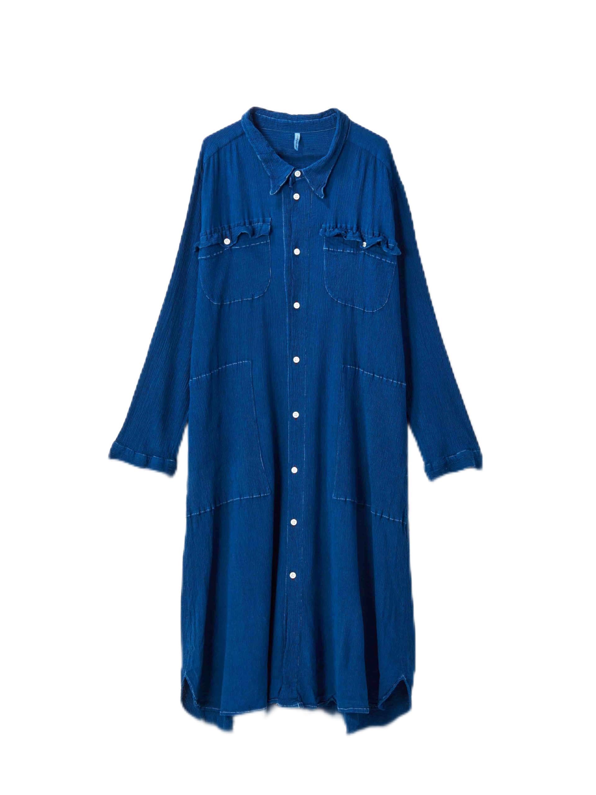 ツモリチサト TSUMORI CHISATO シャツワンピース リボンフェイク ツモリチサト TSUMORI CHISATO シャツワンピース リボンフェイク