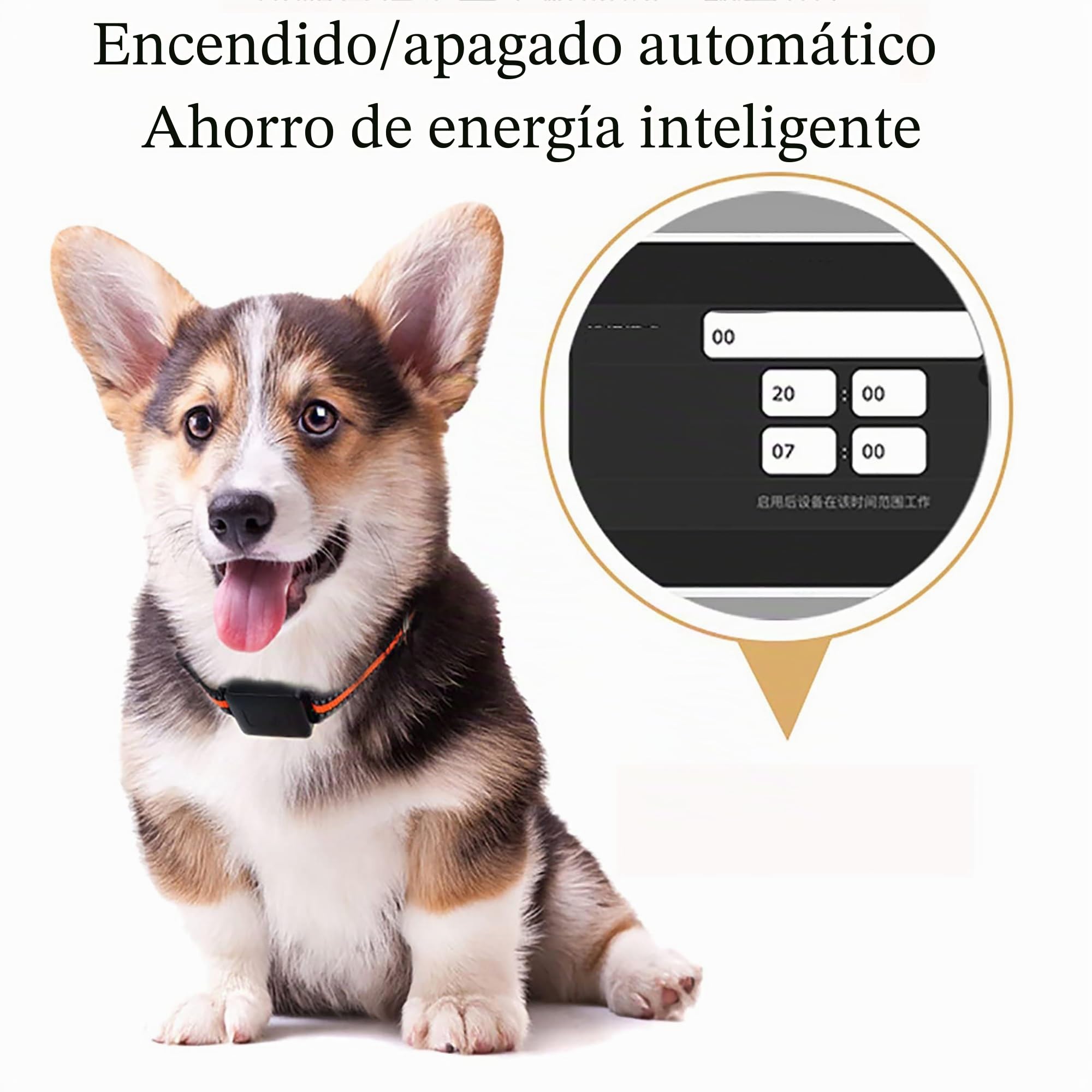 Sistema de valla portátil inalámbrico para perros, contención eléctrica para mascotas con collar rastreador GPS recargable impermeable para perros y gatos