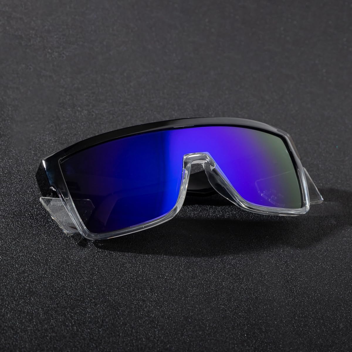 Safety Polarized Sunglasses for Men and Women UV400 Protection and Includes Removable Side Shields,ANSI Z87