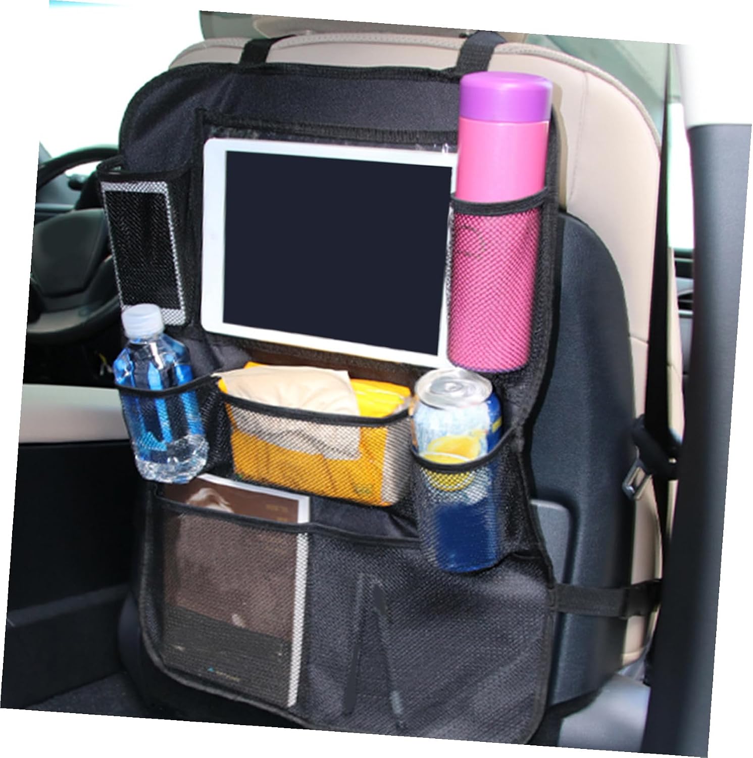 Boys and Girls Car Seat Organizer Backseat Storage Organizer Pouch for Wallets Phones
