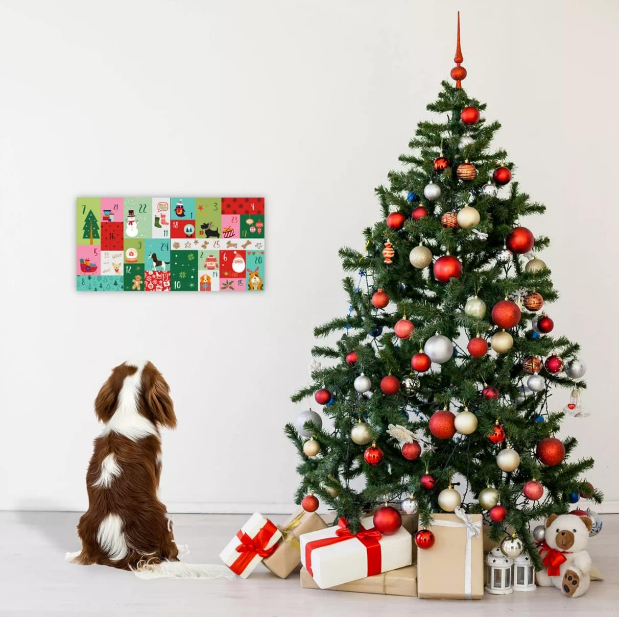 Advent Calendar for Dogs with 35 All-Natural Treats