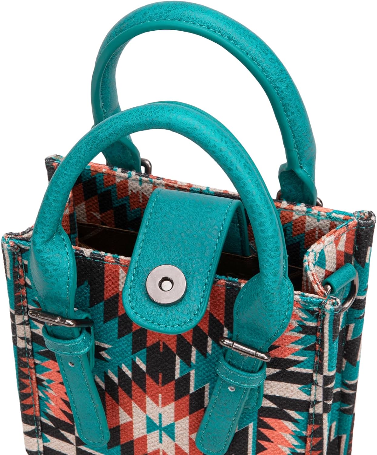 Montana West Wrangler Mini Handbags Purse for Girls and Women Cute Cow Print Crossbody Purse - Image 4