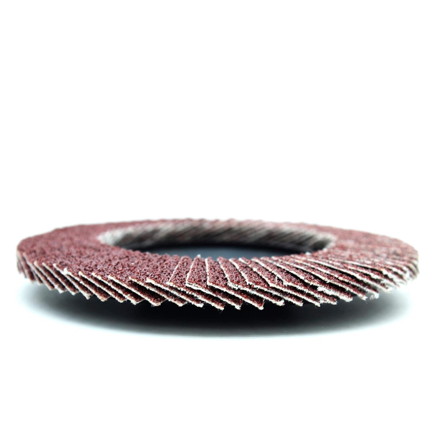 12 Packs 80 grit High Density Aluminum Oxide Flap Disc Abrasive Grinding Whee, 4" Sandpaper Wheel, for Polishing Metal, Stainless Steel and Wood