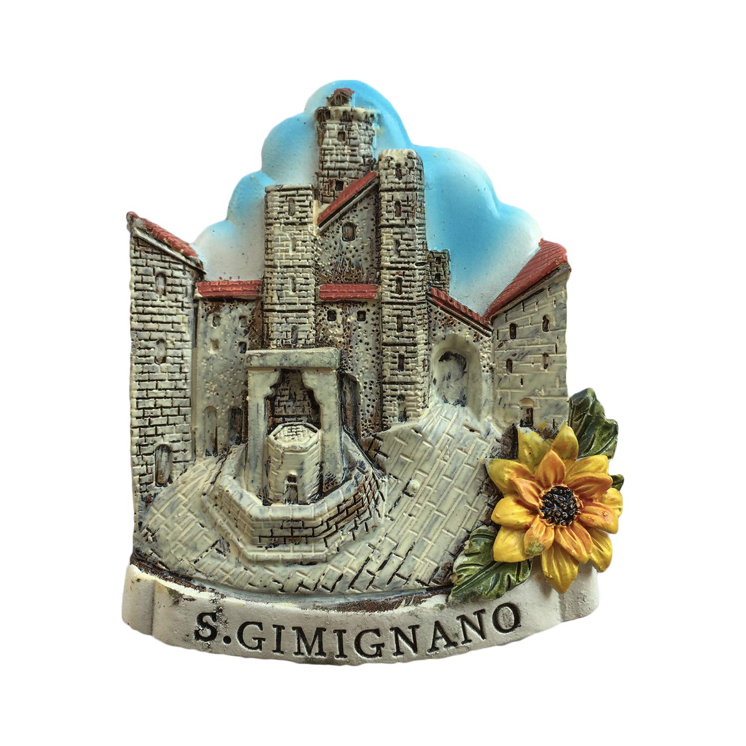 Magnete Frigorifero 3D Siena Italia – Souvenir Turistico In Resina – Dimensioni 9x6 Cm - 4