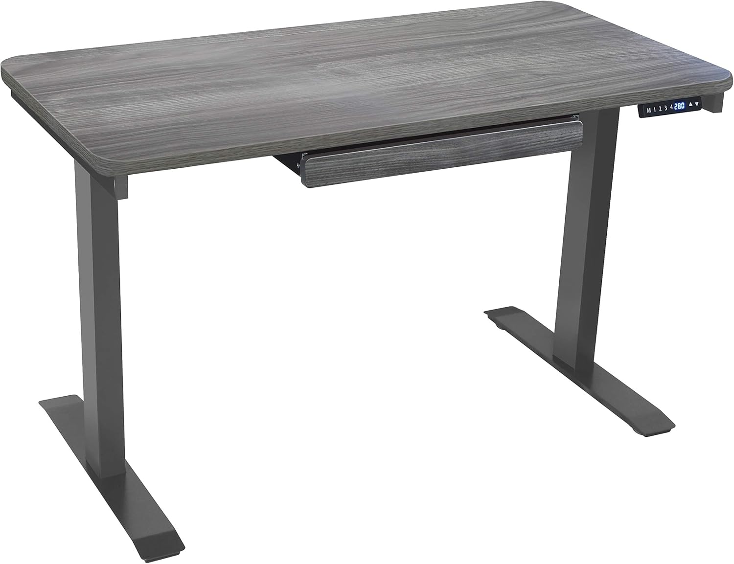 Motionwise Electric Standing Desk, 24”x48 Home Office Series, 28"48" with Quickly