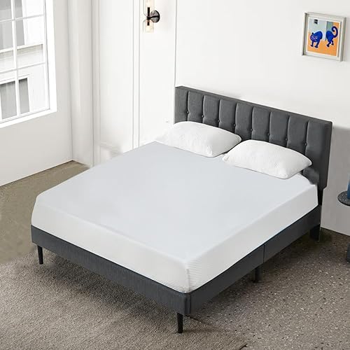 Colchón de espuma viscoelástica de gel, colchón firme de 681012 pulgadas en una caja, colchón certificado CertiPUR-US para un sueño fresco y alivio