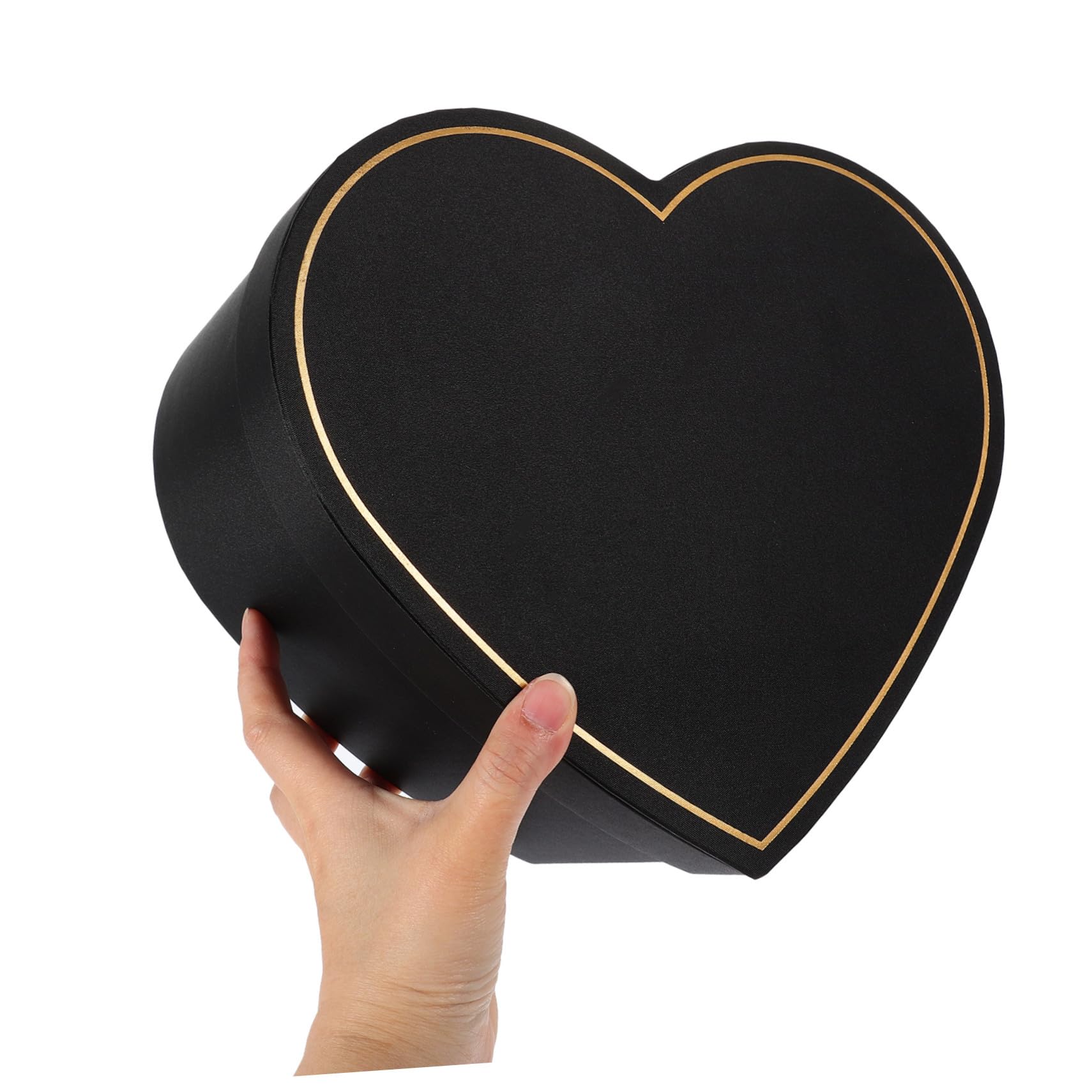 LRXIYODE Herzförmige Geschenkbox Stoffbox mit Deckel Langlebige Aufbewahrungsbox für Schmuck Süßigkeiten und Kosmetik Elegante Verpackung für Jahrestag und Valentinstag