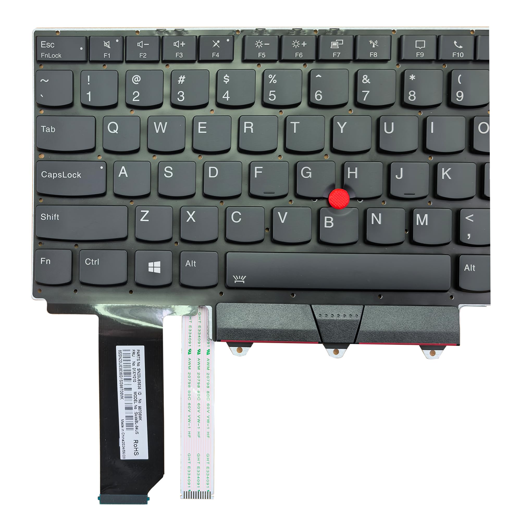 Amazon.co.jp: BestParts バックライト ノートパソコン キーボード