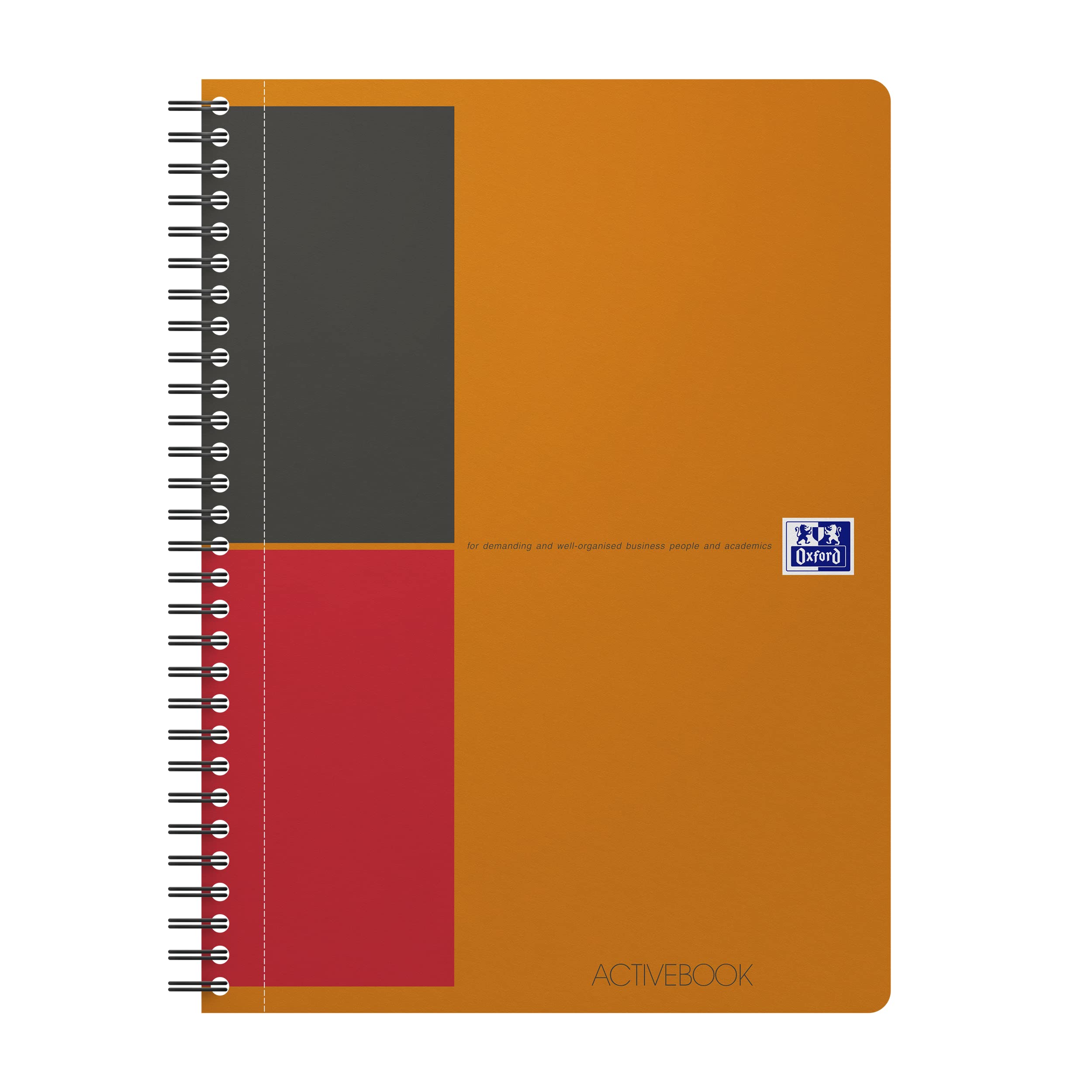 Oxford 400080787 ActiveBook Cahier spirale perforé détachable