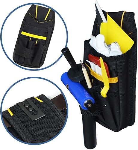 Miniatura 4 de EHDIS Bolsa organizadora de herramientas, bolsa de herramientas multiusos, mini soporte de trabajo, organizador pequeño de alta resistencia para