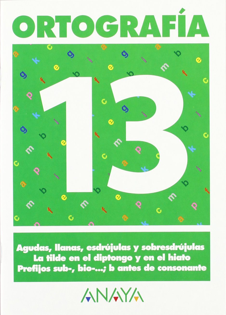 Ortografía 13.