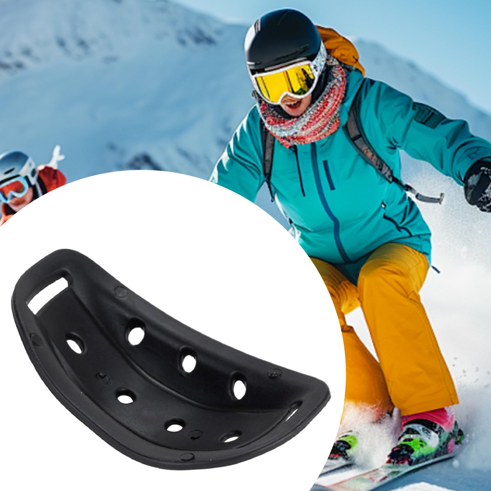 Casqueur du Menton - Coussin De Protection en Silicone | Padin Au Salon du Cycle Polyvalent | Accessoires De Conduite Durables De Sécurité Repos De Sécurité pour Le Vélo, La Moto, Le Skateboard