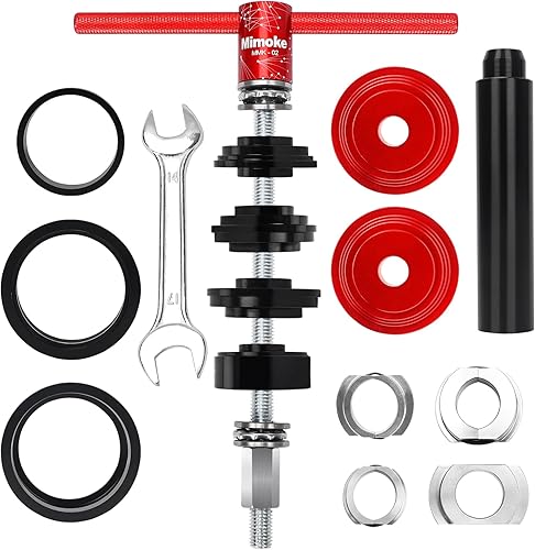Miniatura 8 de Mimoke Herramienta de prensa de auriculares de bicicleta, herramientas de instalación a presión para soporte inferior para BB73 BB86 BB30 BB91 BB92