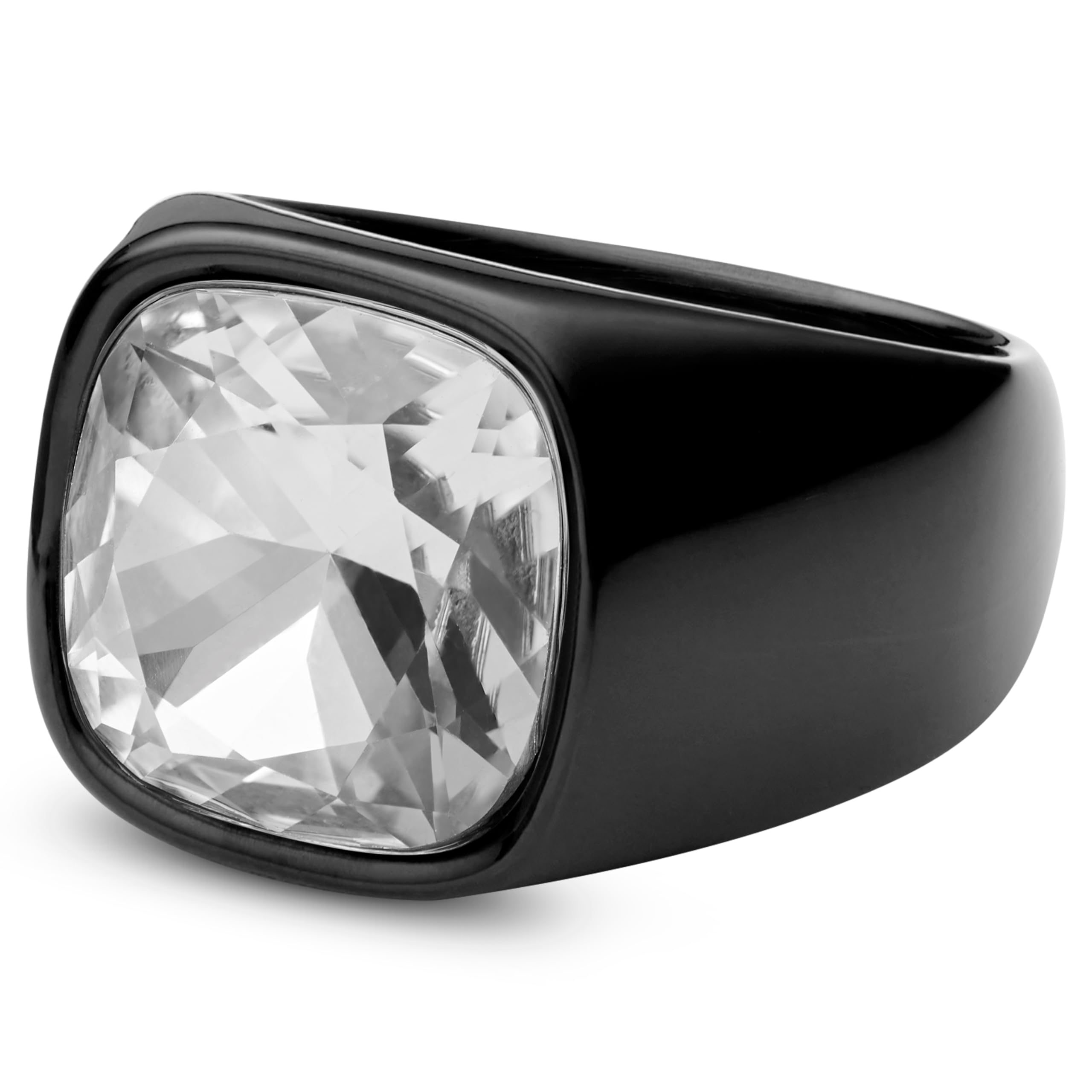 Lucleon Trendhim Dragon Glow-in-the-Dark Ring für Männer | Schwarzes und Neon-Grünes Metall | PVD-Beschichtung & Polierte Oberfläche | Entworfen in Dänemark | Leuchtende Funktion im Dunkeln | Schwarz