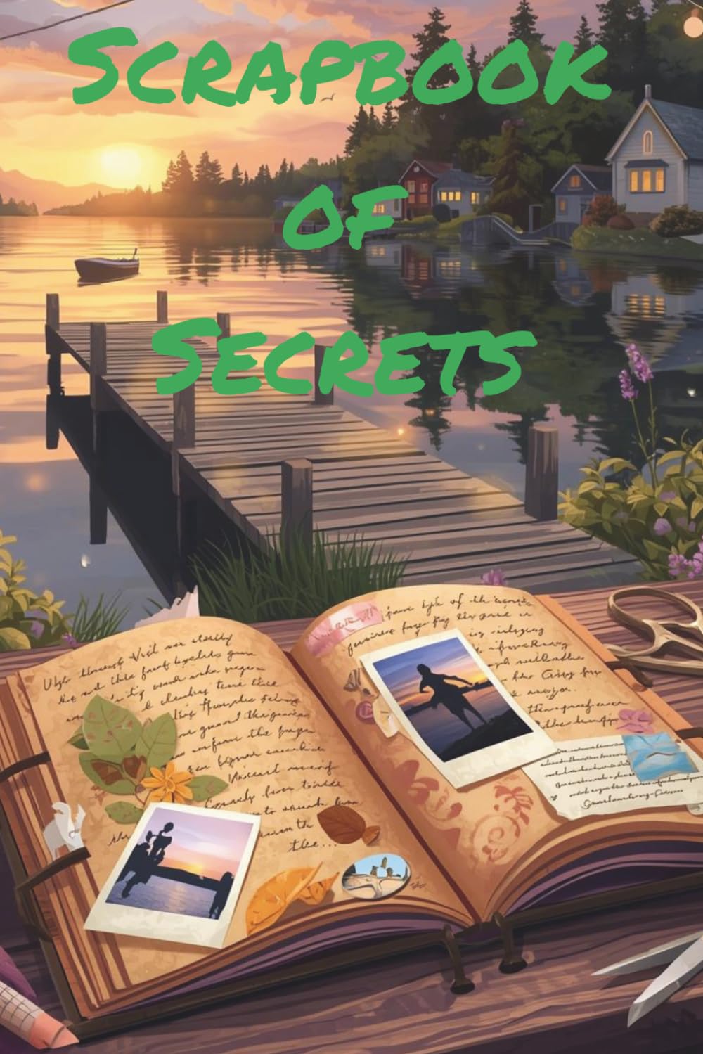 Scrapbook of Secrets: A Small-Town Crafting Cozy Mystery