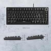 EMPIRE GAMING K248 Mechanikus Gaming Billentyűzet MX Red RGB Fekete 6