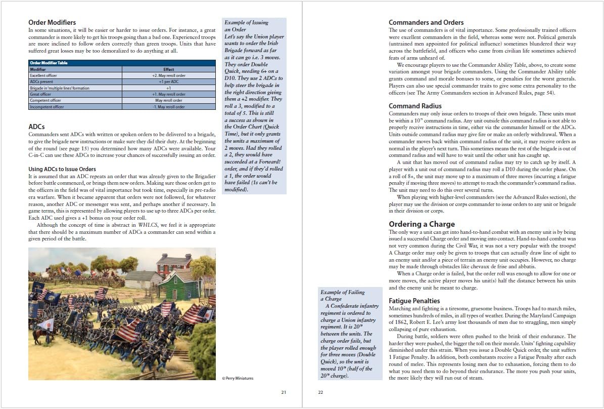 With Hot Lead and Cold Steel: American Civil War Wargaming Rules (Osprey Wargames)