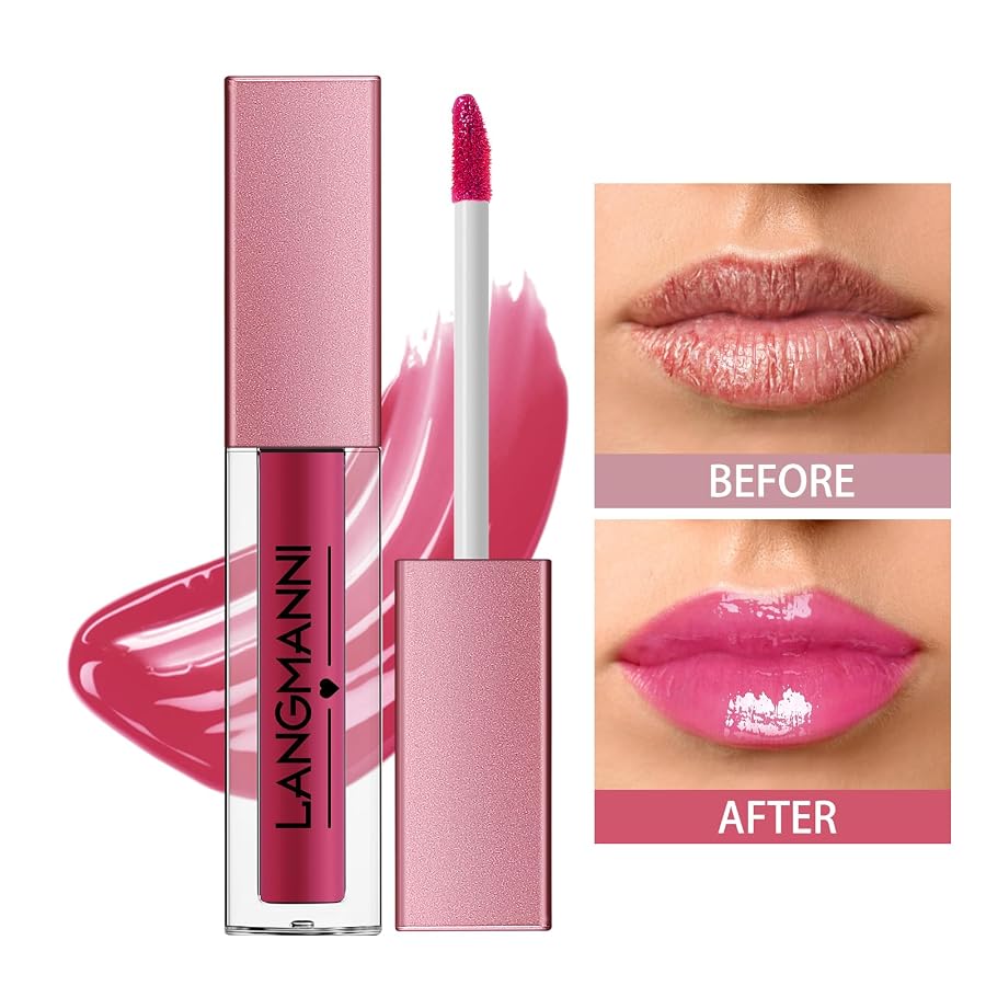 LANGMANNI 12Pcs Lip Gloss Collection Set, Glossy-A Lip Makeup | 12 glossy shades, smooth shiny liquid lip color, mini tubes for daily makeup, travel, party looks and gifts, image 2