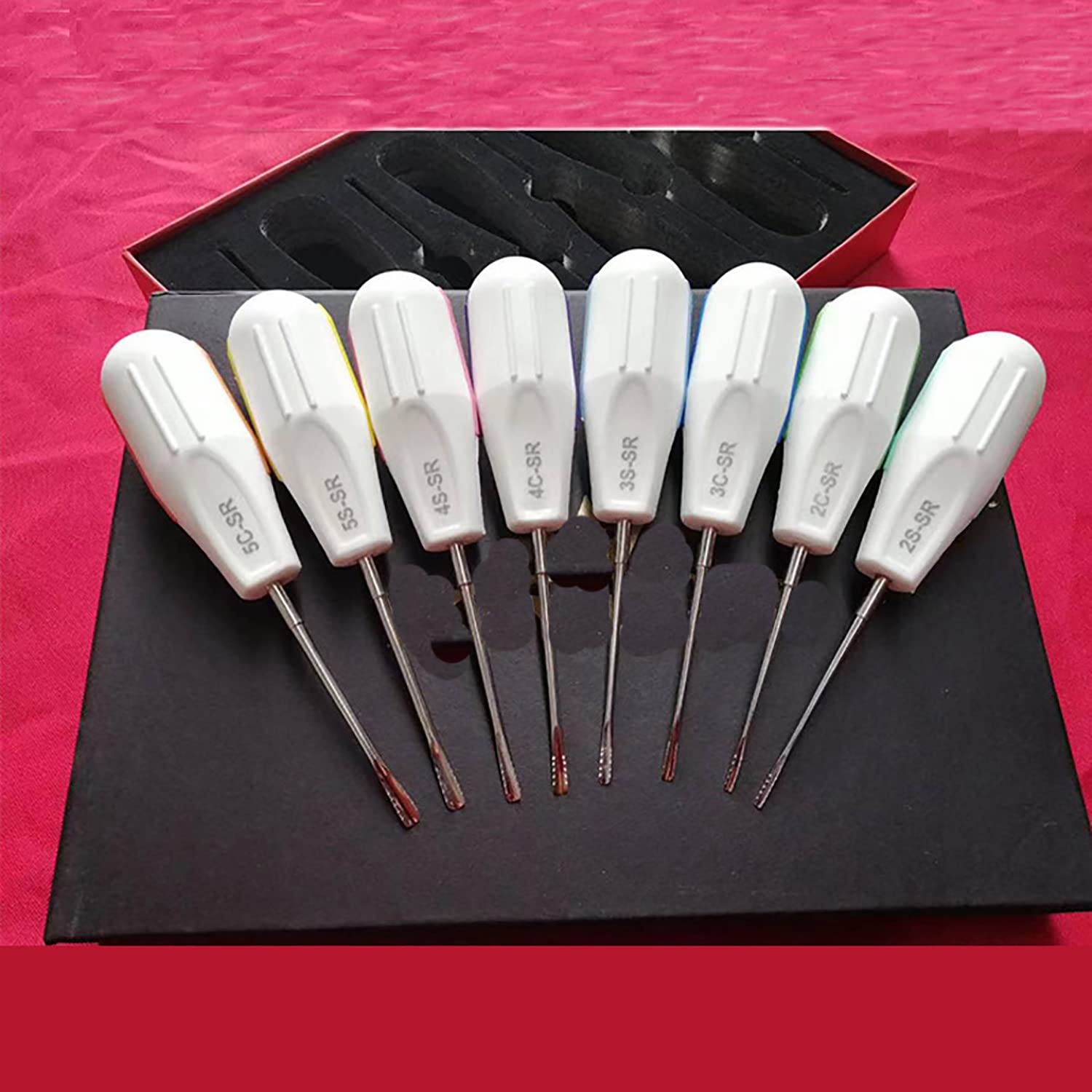 Amazon.co.jp: 歯科用エレベーターの抜歯ツール、歯科用エレベーター8