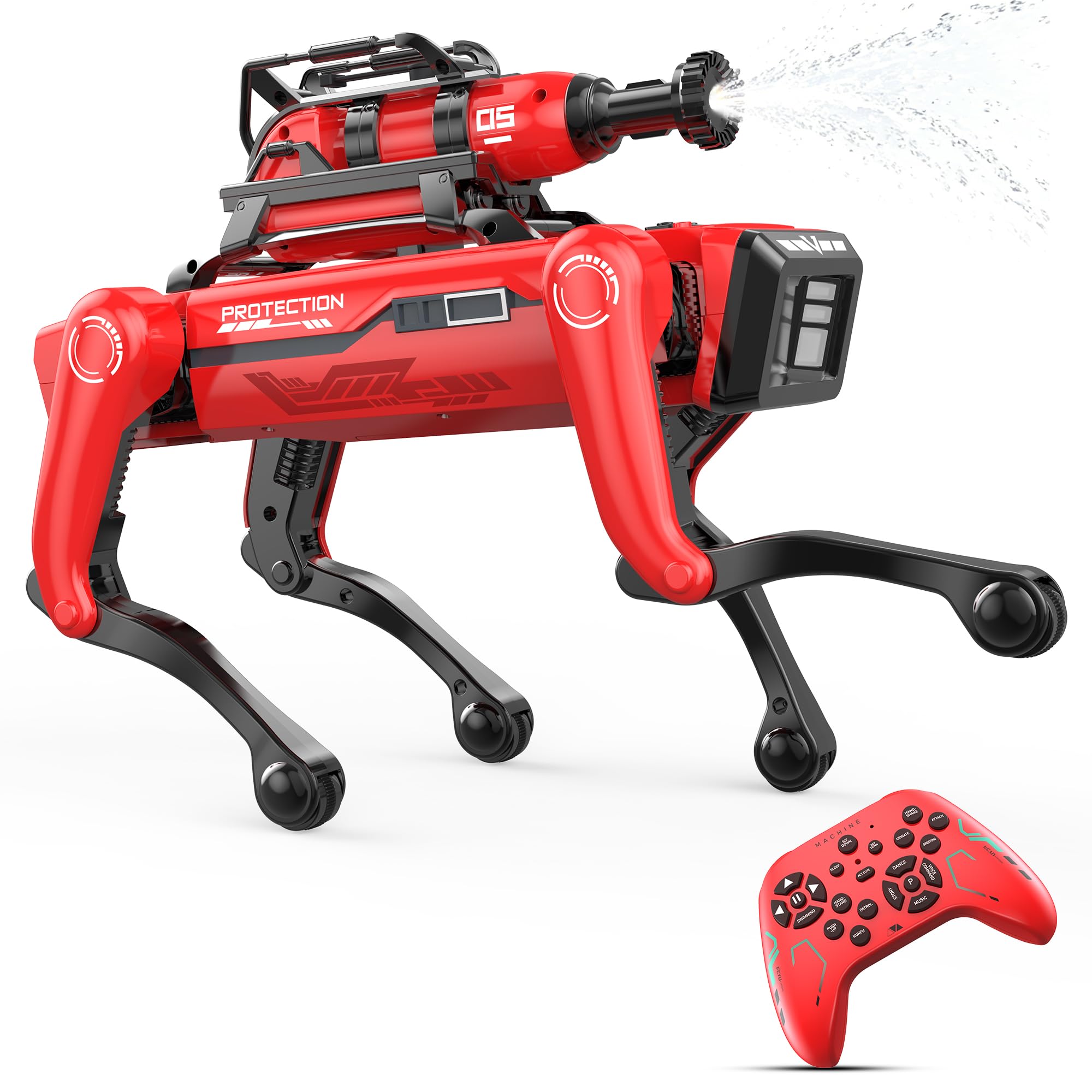 Smart Robot Dog - Giocattolo interattivo STEM con controllo vocale e telecomando, oltre 30 azioni realistiche, gioco programmabile, portata di 25 m, durevole e sicuro, il miglior regalo per