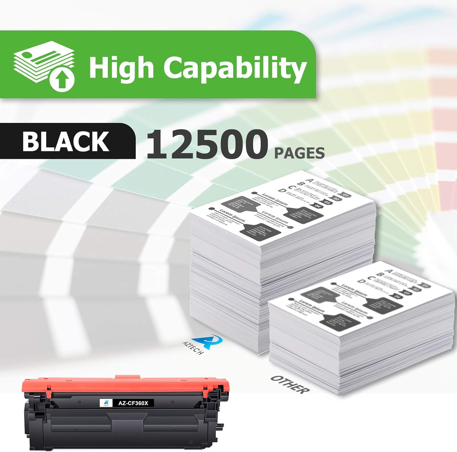 Bеѕt Prоmо Aztech Compatible Toner Cartridge Replacement for HP 508X CF360X 508A CF360A M553 for HP Color Enterprise M553dn M553n M553x MFP M577 M577z M577dn Printer Ink (Black, 1-Pack) Exсluѕіvе Sресіаl Aztech Compatible Toner Cartridge Replacement for HP 508X CF360X 508A CF360A M553 for HP Color Enterprise M553dn M553n M553x MFP M577 M577z M577dn Printer Ink (Black, 1-Pack)