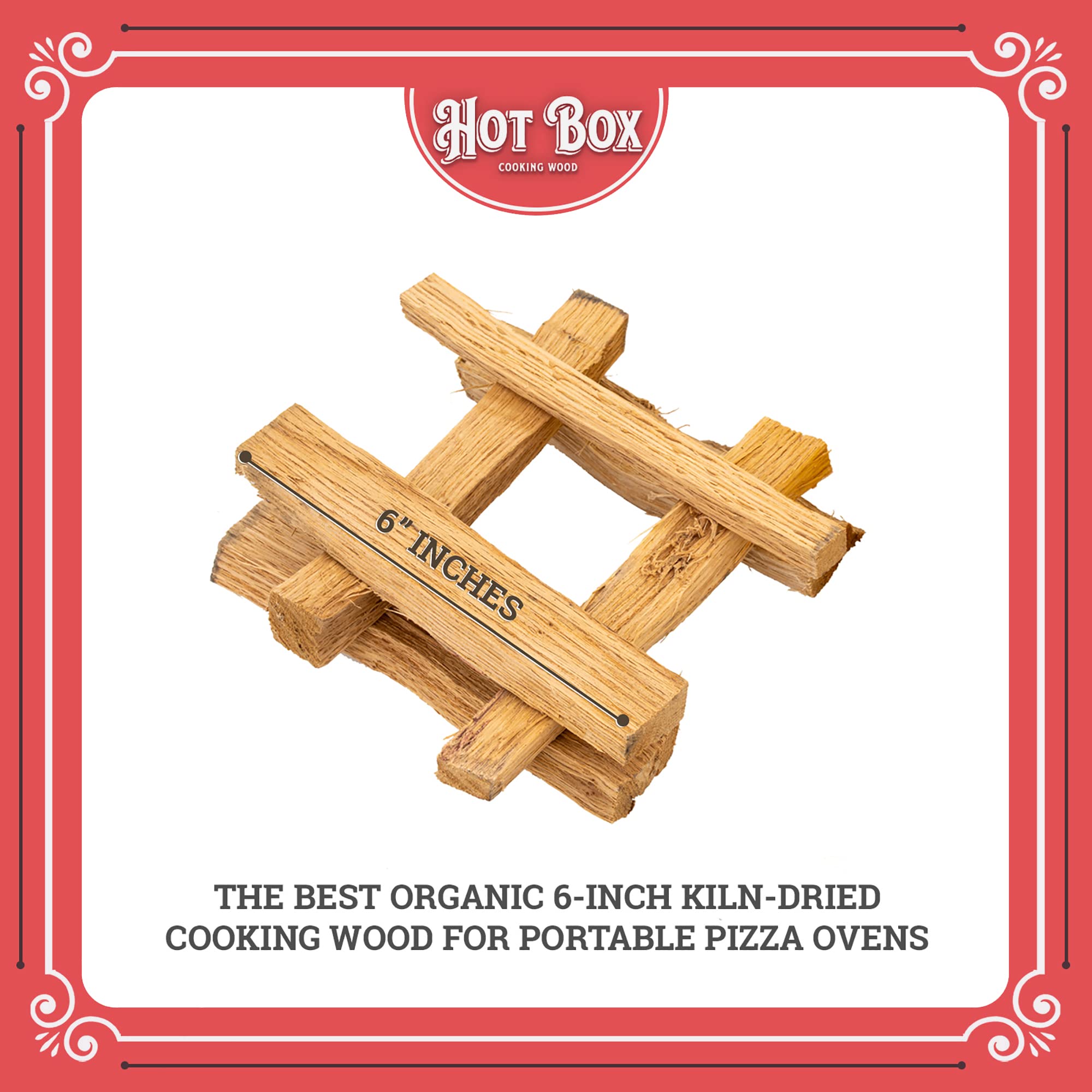 HOT BOX Kiln-Dried Cherry Cooking Wood - 6 Inch Mini-Cut Logs For Portable Wood-Fired  Pizza Ovens and Smokers, 1 Box (350 Cubic Inches) : Amazon.ca: Tools u0026 Home  Improvement