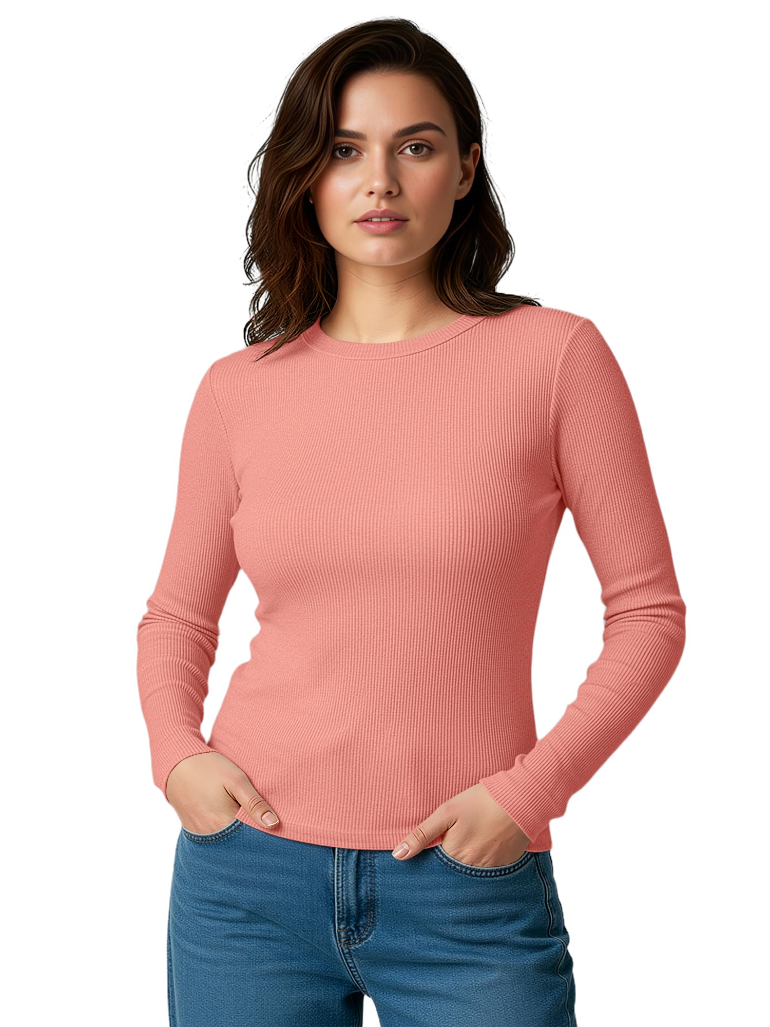 Casual Polyester Blend Round Neck Full Sleeves Stylish Top(23" Inches)-image-9