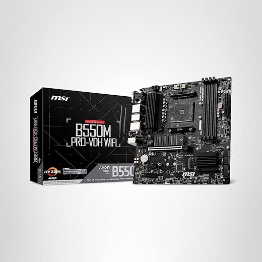 MSI B550M PRO-VDH WiFi ProSeries Motherboard