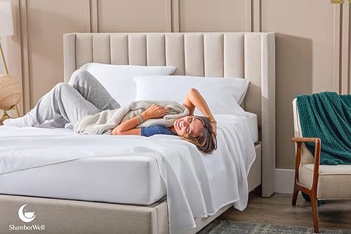 Miniatura 4 de Juego de sábanas de 70 x 80 pulgadas para RV - RV King de 70 x 80 pulgadas para caravana - Sábanas de RV - Juego de cama de 4 piezas para cámpers