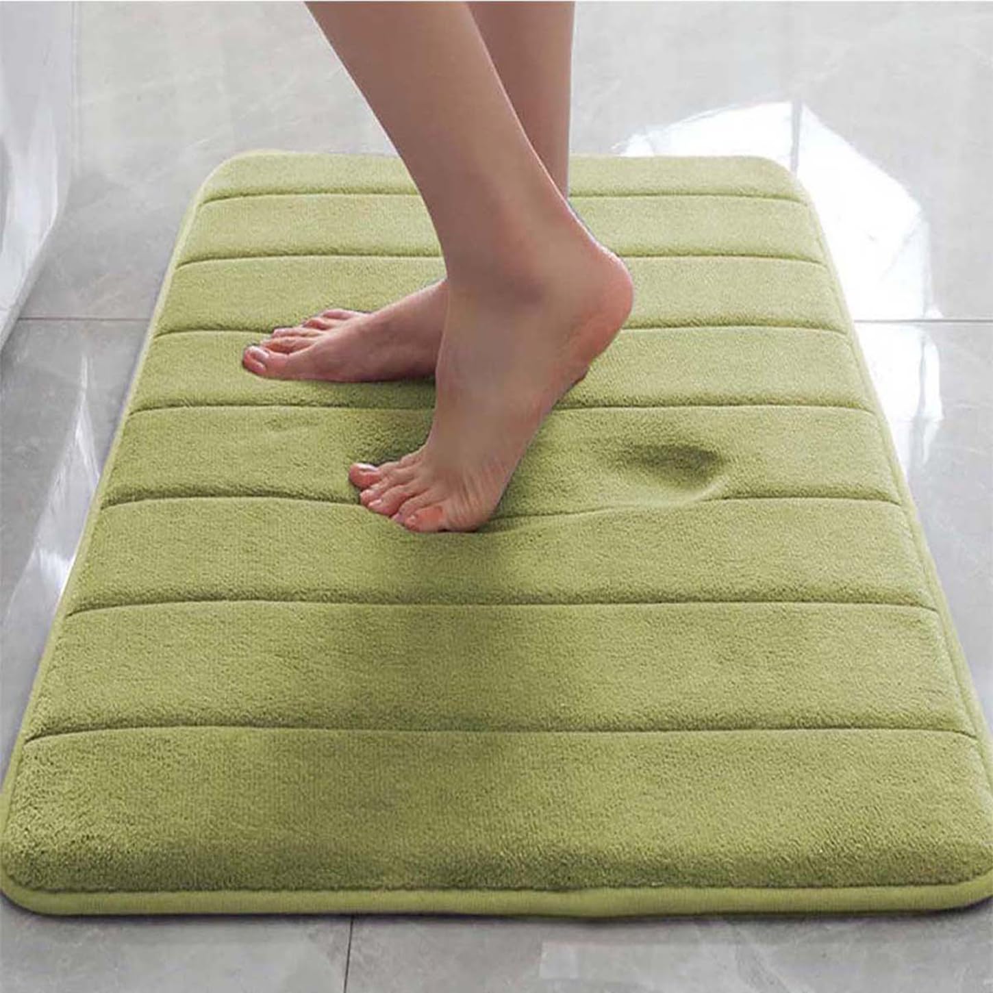 Tappetino da bagno antiscivolo tappeto in memory foam, tappetino da bagno extra morbido, super assorbimento d'acqua, tappeti da bagno, tappetini per pavimento per casa cucina (70 x 120 cm