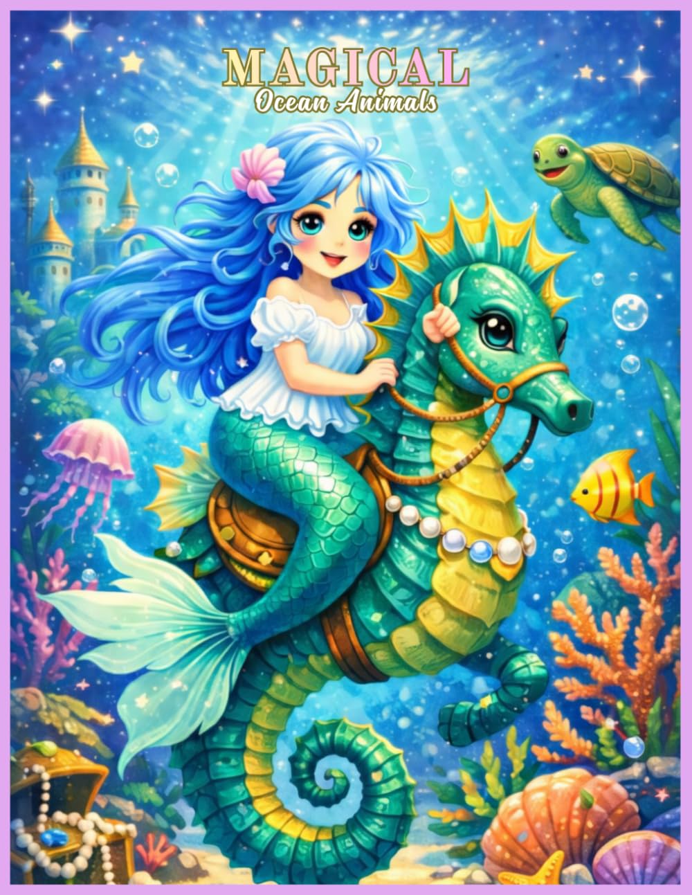 Magic Ocean Animals: Dive into a Magical Ocean World (Magical Animal World)