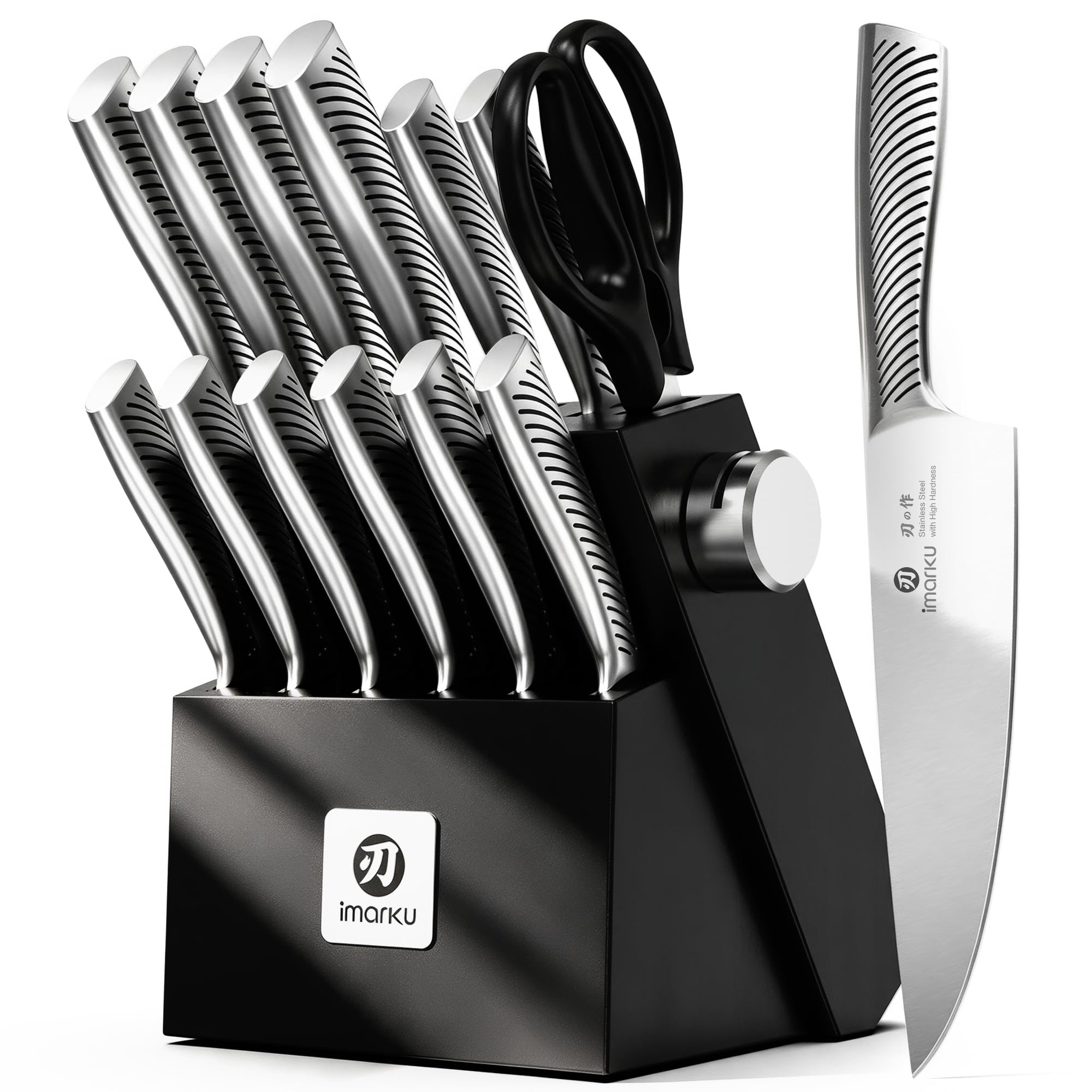 imarku Bread Knife 10 Inch - Japanese Stainless Steel -20