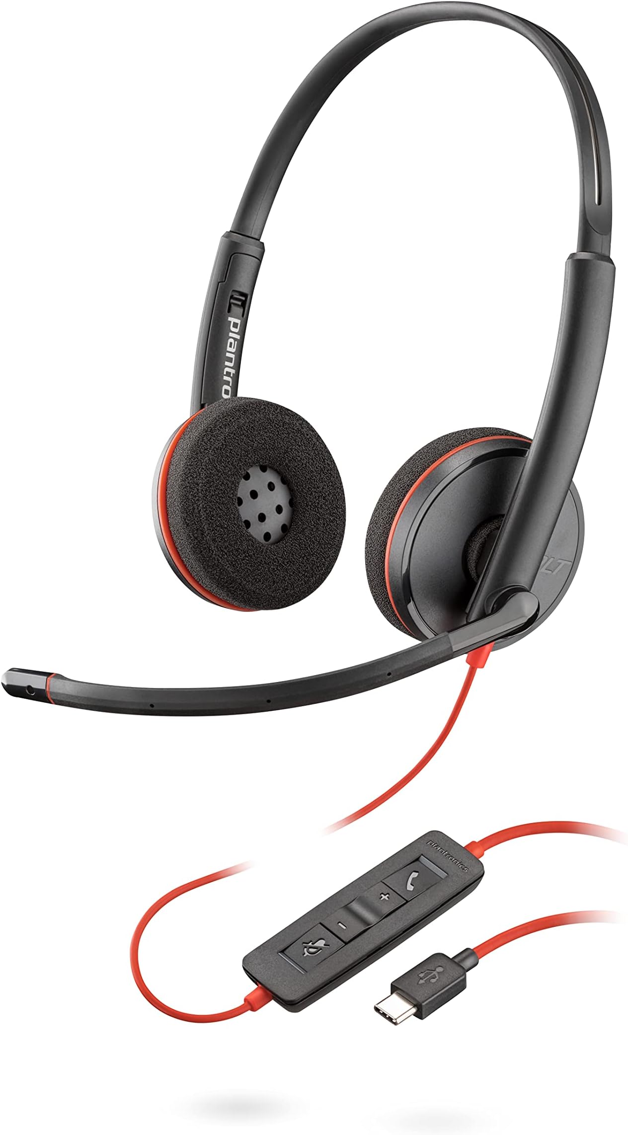 Poly Plantronics Blackwire C3220 USBC Headset black
