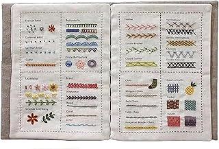 Stickanleitung für Nähbegeisterte, DIY-Stichbuch mit Werkzeug-Set, Stickstichbuch-Set für Anfänger und Stickerei-Enthusiasten