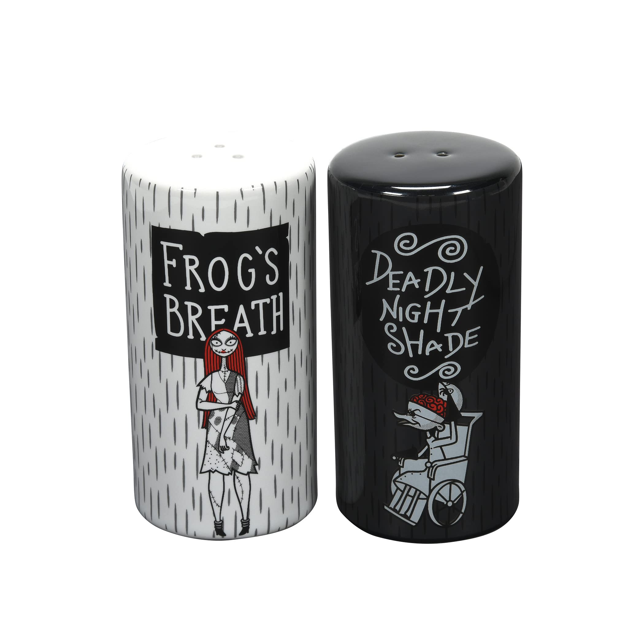 Salière poivrière Monsieur Jack Enesco pour décorer votre table d'Halloween et vos repas
