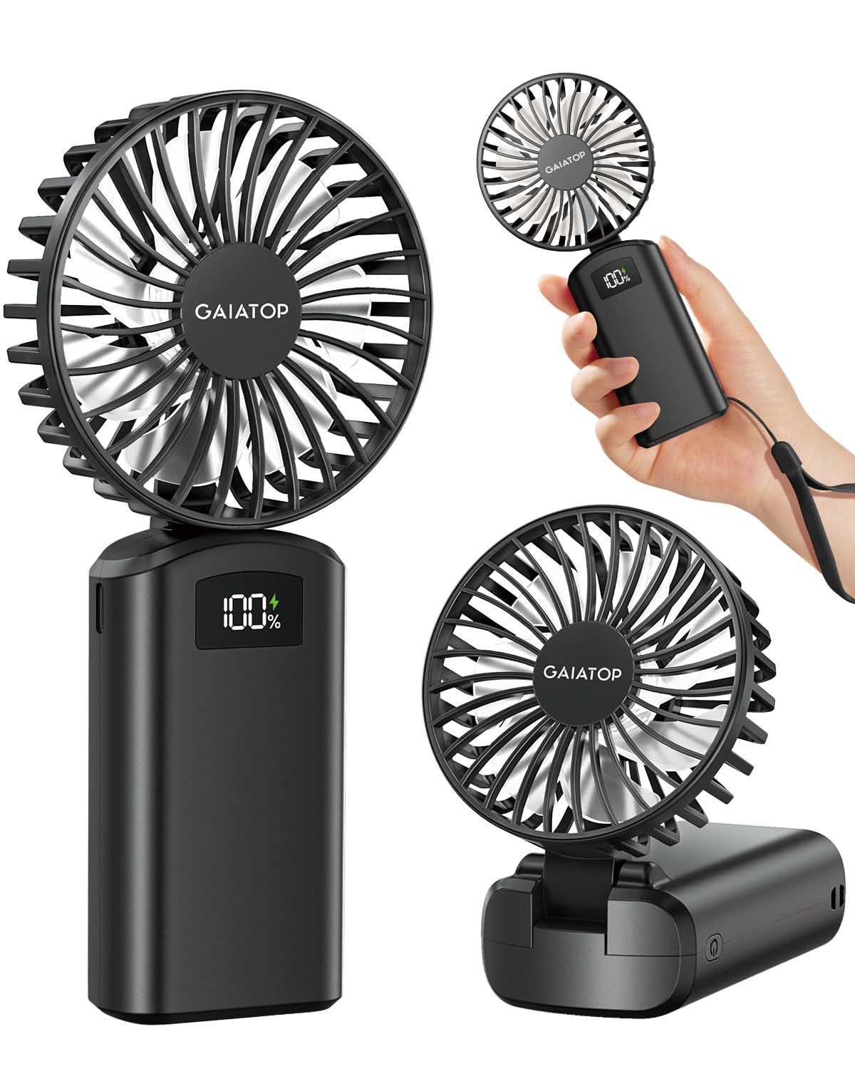 See full amazon price history chart for Gaiatop Powerful Hand Fan, Portable Personal Fan Handheld Fan, 3 Speed Foldable Desk Fan with Digital Display, 2000mAh USB Rechargeable Fan for Indoor Outdoor Gaiatop Powerful Hand Fan, Portable Personal Fan Handheld Fan, 3 Speed Foldable Desk Fan with Digital Display, 2000mAh USB Rechargeable Fan for Indoor Outdoor (B0D5HRPHT8) Amazon Price History, Amazon Price Tracker