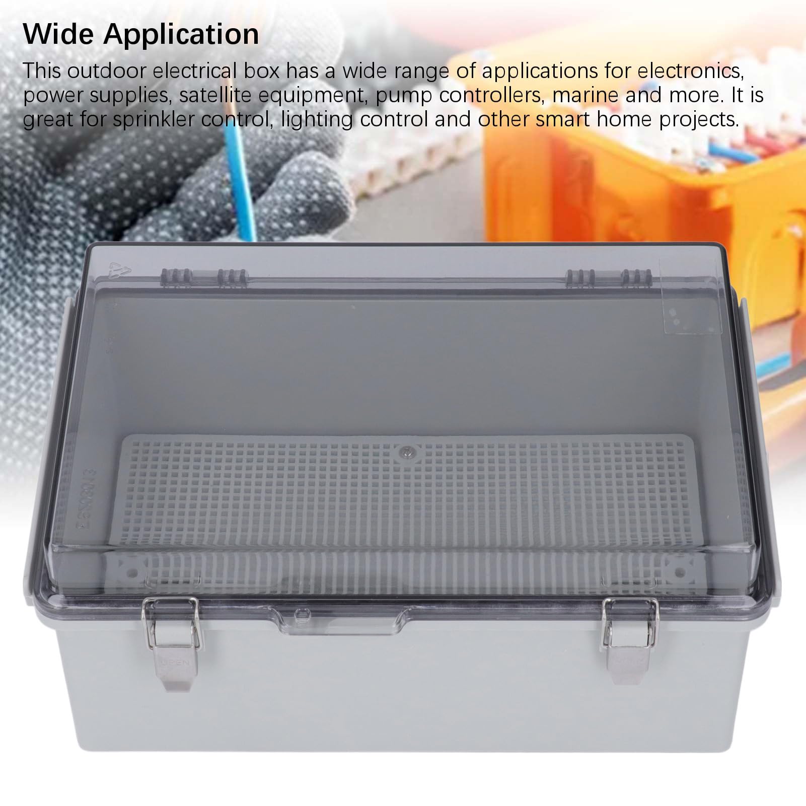 Caja de Conexiones Eléctricas IP67 Plástico ABS Resistente Al