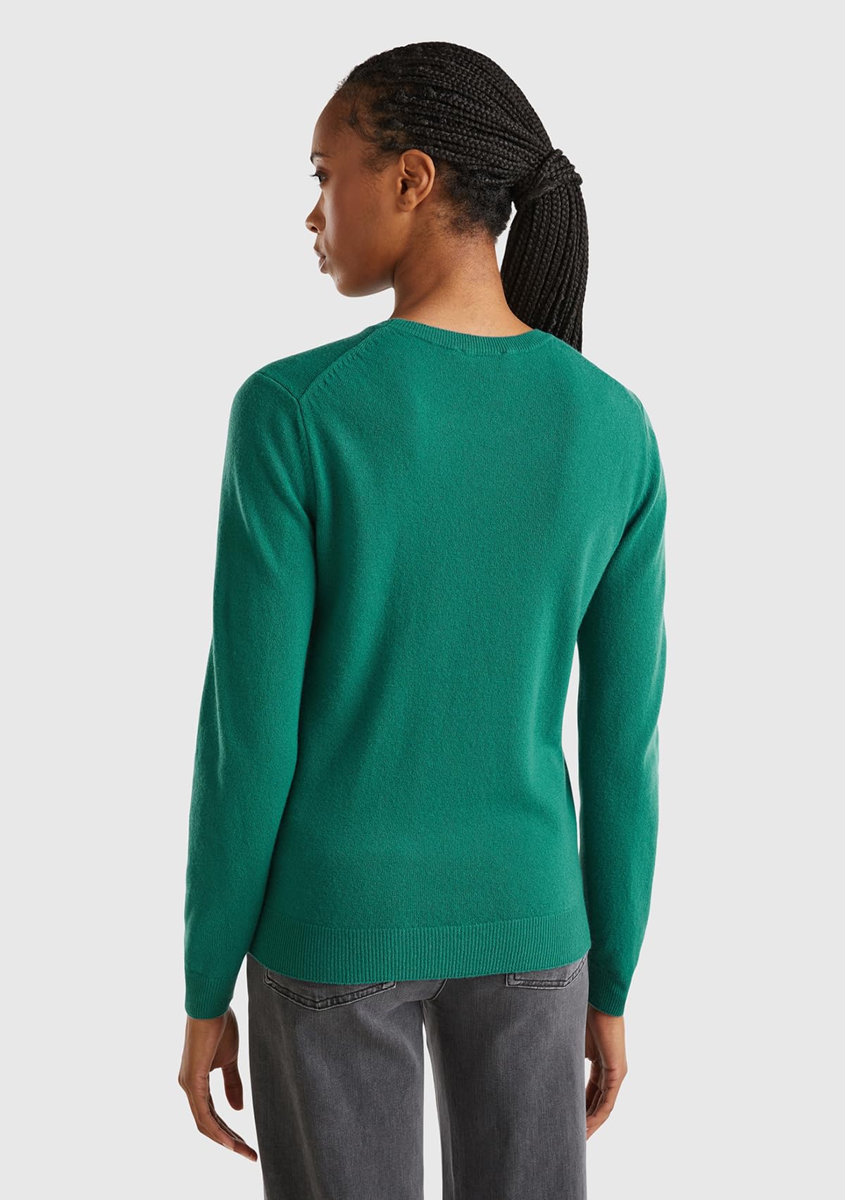 United Colors of Benetton Maglia G/C M/L 1002d1k01 Maglione Donna (Pacco da 1)
