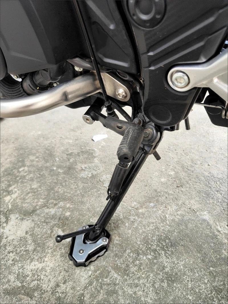 サイドサポートホルダースタンド に適合する CB500X 2013-2024年式 大型キックスタンド フット サイドスタンド延長サポ