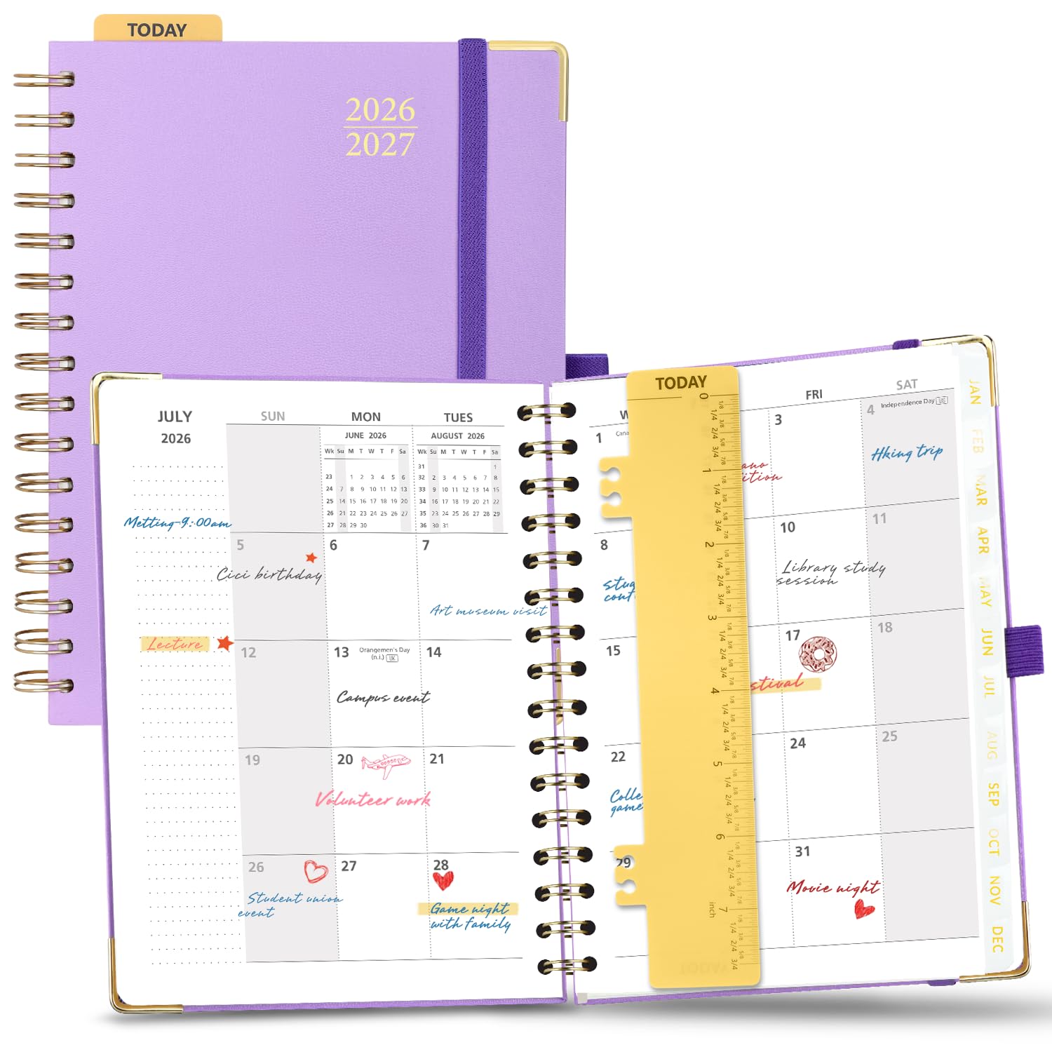 POPRUN 2026-2027 Monthly Planner