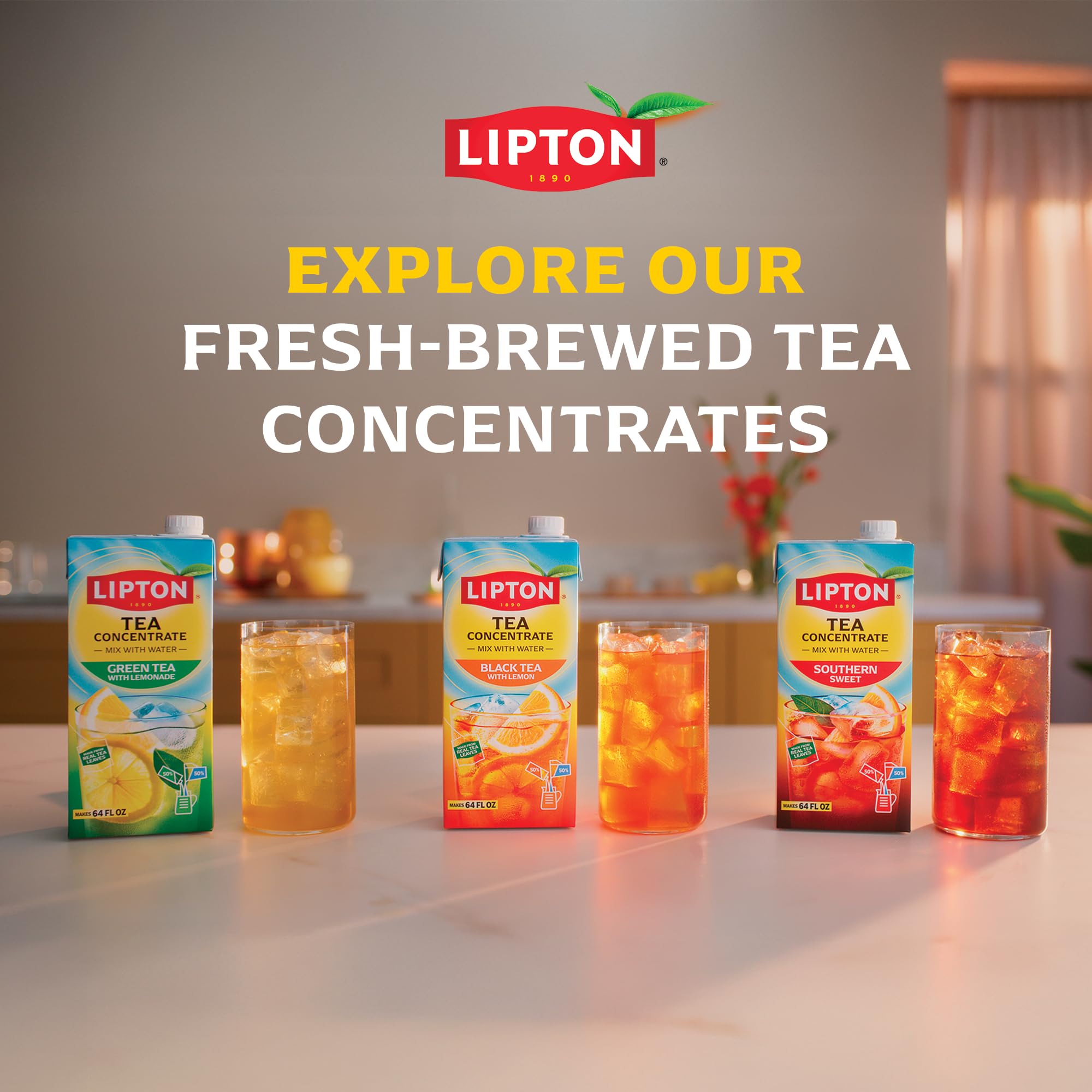Lipton Southern Sweet Tea Concentrate, 32 Fl Oz